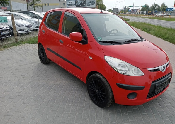 Hyundai i10 cena 11900 przebieg: 130000, rok produkcji 2010 z Łomża małe 211